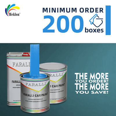 رنگ تعمیر خودروی آبی آسمانی اکریلیک با راندمان بالا و خشک شدن سریع با عملکرد بالا