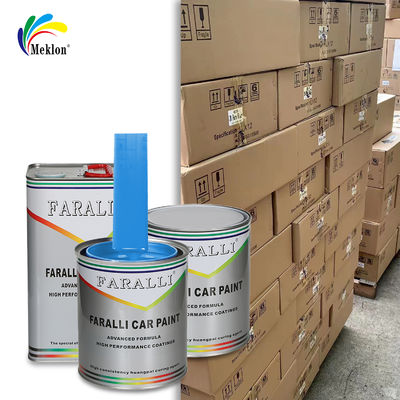 رنگ تعمیر خودروی آبی آسمانی اکریلیک با راندمان بالا و خشک شدن سریع با عملکرد بالا