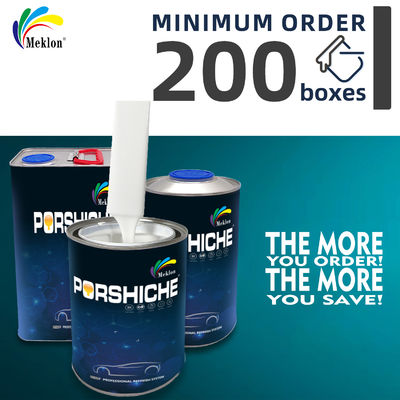 رنگ اسپری ماشین سفید خالص با عملکرد بالا مقاوم به لباس و مقاوم به خراش