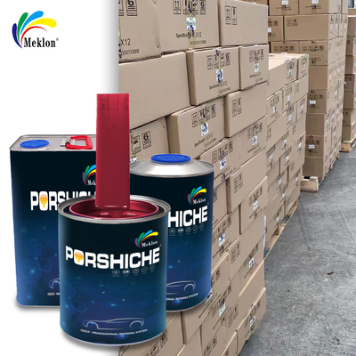 تعمیر و رنگ آمیزی خودروهای قرمز با درخشندگی بالا و سازگار با محیط زیست و با VOC پایین