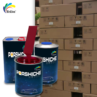 رنگ اصلی کارخانه را با هزینه های بالا مطابقت دهید برای تعمیر و رنگ آمیزی ماشین قرمز