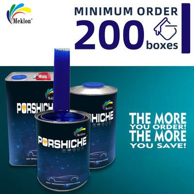 رنگ خودرو آبی روشن براق بدون خش نسبت اختلاط 2:1