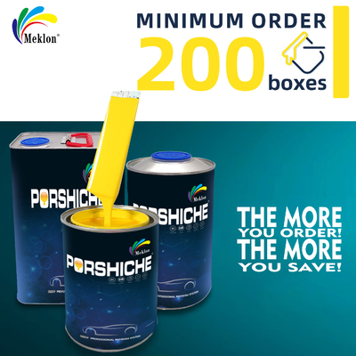 رنگ خودرو زرد لیمو با درخشش بالا - VOC 380g/L