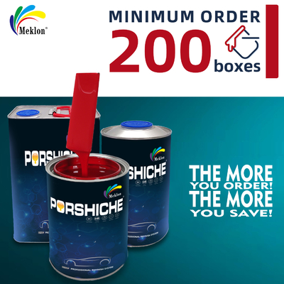 رنگ قرمز ماشین آلات سریع خشک میکلون - مقاوم در برابر اشعه UV با درخشش بالا