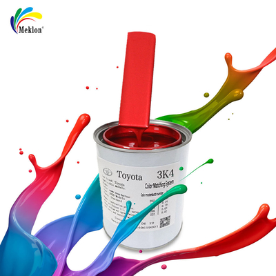 رنگ قرمز عمیق مروارید رنگ ماشین مقاوم در برابر اشعه UV کم VOC