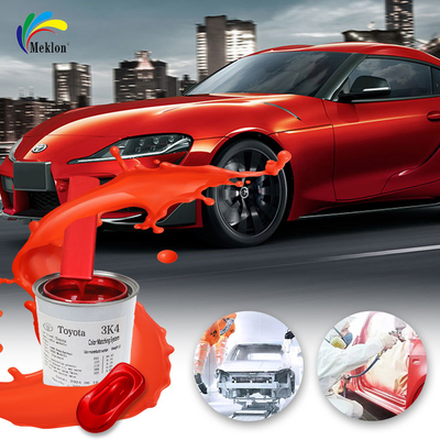 رنگ قرمز عمیق مروارید رنگ ماشین مقاوم در برابر اشعه UV کم VOC