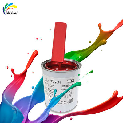 رنگ ماشین پر رنگ قرمز 3R3 برای تعمیر اتومبیل حرفه ای