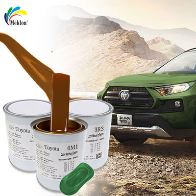 رنگ اسپری خودرو با براقیت بالا، سبز تیره صدفی برای بازسازی خودرو