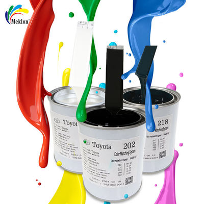 رنگ ترمیم 1K سیاه در سطوح فلزی