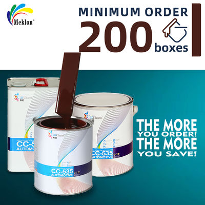 رنگ ماشین قهوه ای با نور درخشش بالا و مقاومت UV سازگار با محیط زیست