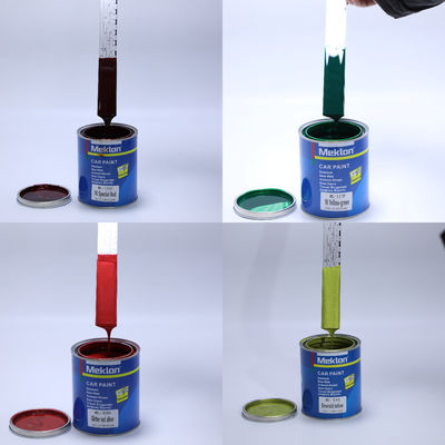 رنگ خودروی مقاوم در برابر مواد شیمیایی MK133 قرمز عمیق پیشرفته مقاوم در برابر اشعه ماوراء بنفش رنگ اکریلیک خودرو