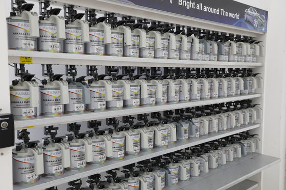 رنگ ماشین Dongfeng Nissan CMA Amber Gold رنگ ماشین خوب دوام دارد