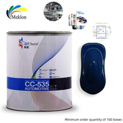 مقاومت UV اسپری رنگ ماشین اصلاح رنگ 1K آبی پوشش ماشین برای تعمیر