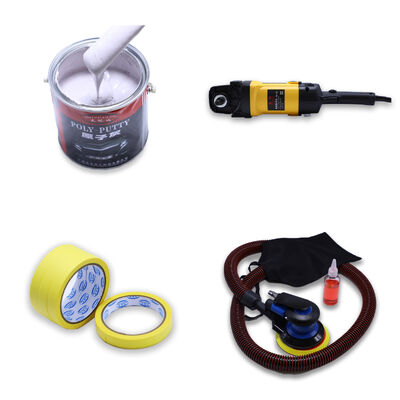 بتونه زرد گل‌مالی درجه یک: درمان سطح بی‌نقص و کارآمد با کیفیت بالا