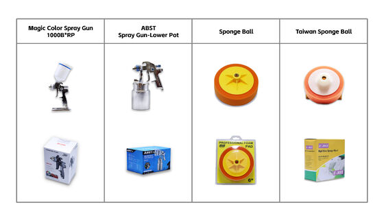 سنباده زیبایی خودرو با اندازه های چندگانه و اختیاری با راندمان بالا