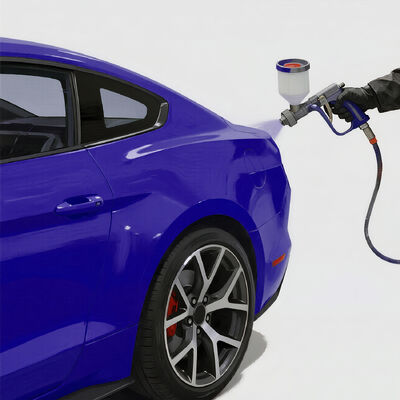 طلاء سيارات مكلون MK-208 2K أزرق مقاوم للخدش منخفض الانبعاثات VOC لإصلاح السيارات