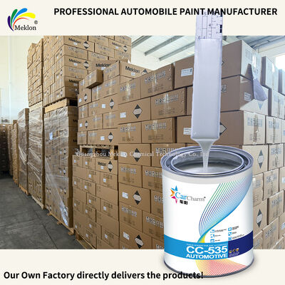 رنگ اسپری پایه اکریلیک خودرو Mk-X-11 با پوشش 100% مطابق، رنگ پایه مرواریدی سفید کریستالی با درخشندگی بالا برای تعمیر خودرو