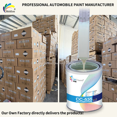 رنگ خودرو اکریلیک رزین سبز مرواریدی ضد خش کم VOC برای تعمیرات خودرو