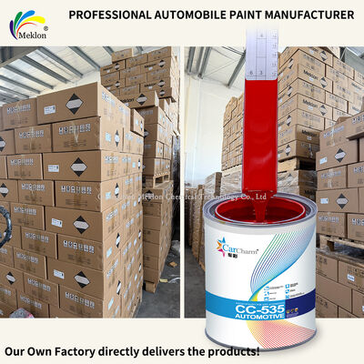 رنگ آکریلیک قرمز 2K برای تعمیر و بازسازی اتومبیل