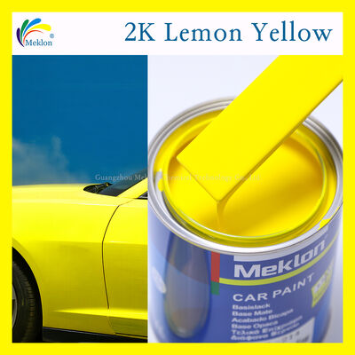 عرضه مداوم پوشش دهی بالا و چسبندگی عالی رنگ جامد بالا Refinish خودرو