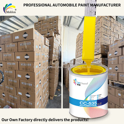 2K رنگ آکریلیک زرد لیمو رنگ خودرو پوشش و رنگ بندی استفاده صنعتی تعمیر و نوسازی خودرو