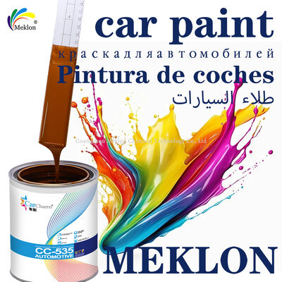 رنگ اکریلیک 1K نارنجی قرمز نقره ای با خشک شدن سریع پوشش و رنگ آمیزی ماشین برای استفاده صنعتی تعمیر و نوسازی خودرو