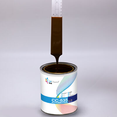 مقاومت در برابر آب و هوا 1K شفاف آهن زرد رنگ آکریلیک رنگ ماشین رنگ خودرو پوشش و رنگ