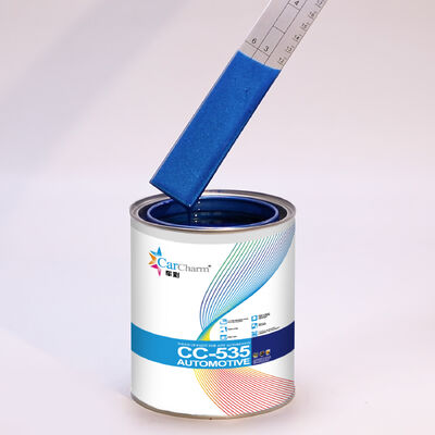 رنگ آکریلیک ماشین تعمیرات نقره ای آبی درخشان 1K - عرضه عمده حرفه ای