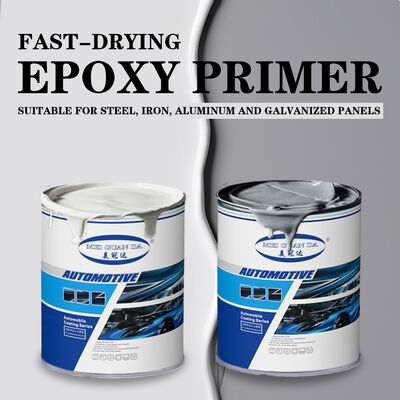چسبندگی بالا 2K Auto Epoxy Primer Multi-Substrate سازگار با OEM پشتیبانی می شود