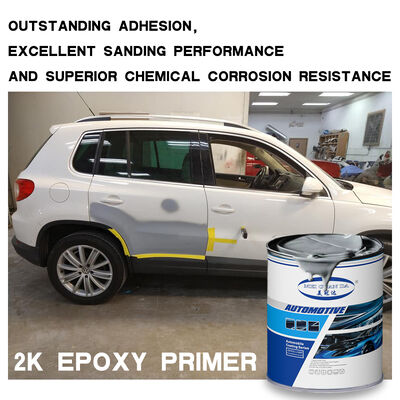 چسبندگی بالا 2K Auto Epoxy Primer Multi-Substrate سازگار با OEM پشتیبانی می شود
