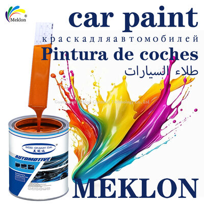 رنگ خودروهای جامد قرمز نارنجی رنگ خودروهای ضد محو OEM و ODM