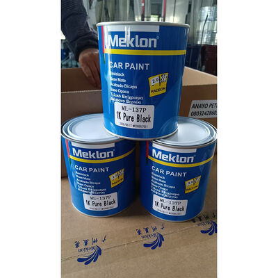 رنگ ماشین اکریلیک خالص مشکی ML-137P ML-137P 1K رنگ صاف و براق رنگ ثابت خودرو برای تعمیر بدنه خودرو