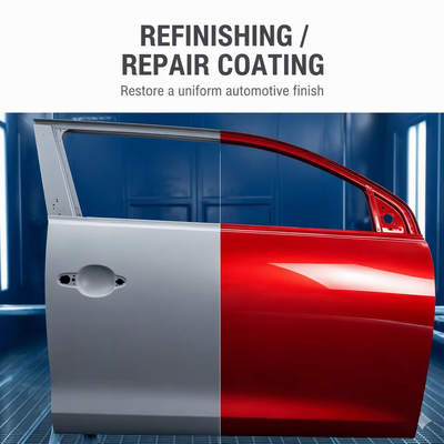 MK-218 2K Scarlet Red Automotive Paint Color Tinter Acrylic Resin High Coverage Car Refinishing Coating