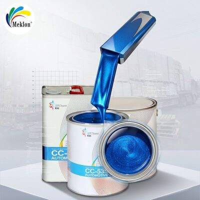 رنگ بازسازی خودروی مرواریدی آبی درخشان براق با لوازم خودرو، تولیدکنندگان چینی رنگ خودرو با کیفیت بالا و بادوام را مستقیماً ارائه می دهند.