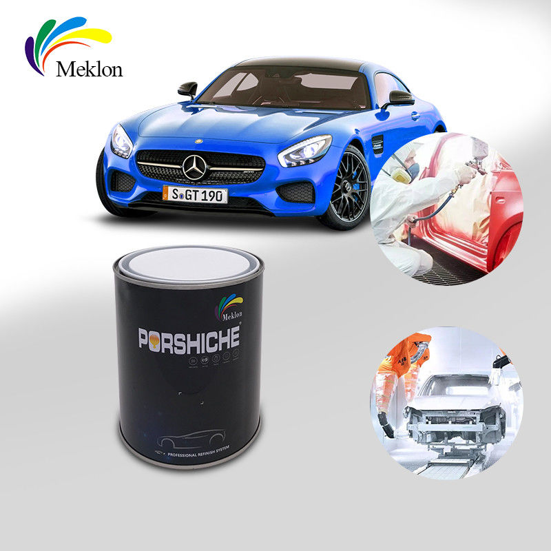 رنگ اتومبیل نقره ای غیر سمی فلزی ضد آب پایدار رنگ آبی درخشان