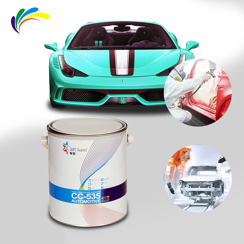 رزین آکریلیک رنگ های جامد بالا اتومبیل 2k پوشش بالا