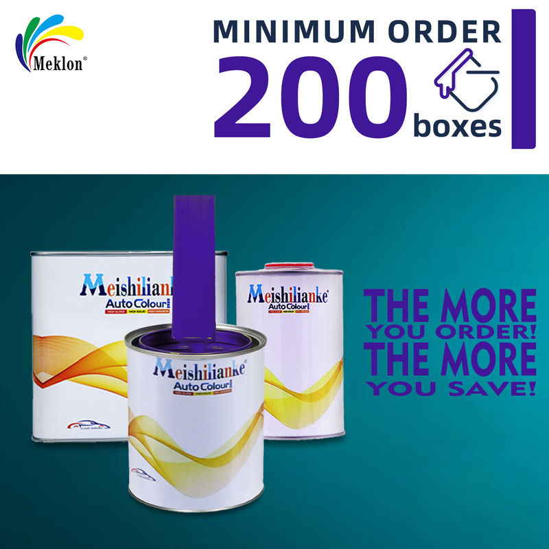 رنگ آکریلیک 1K 2K رنگ بدن ماشین رنگ اسپری ماشین رنگ فلزی رنگ خودرو رنگ برای تعمیر ماشین پوشش رینیش