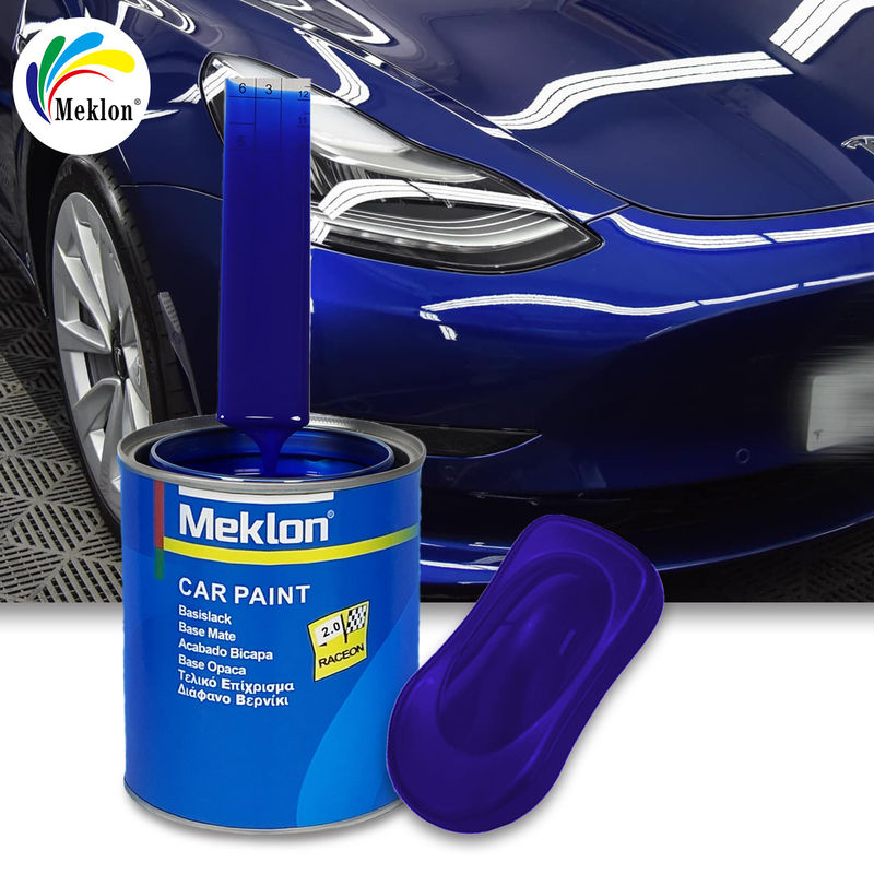 2K آکریلیک Basecoat High Gloss با لوازم خودرو رنگ خودرو رنگ بلوند آبی مروارید رنگ ماشین