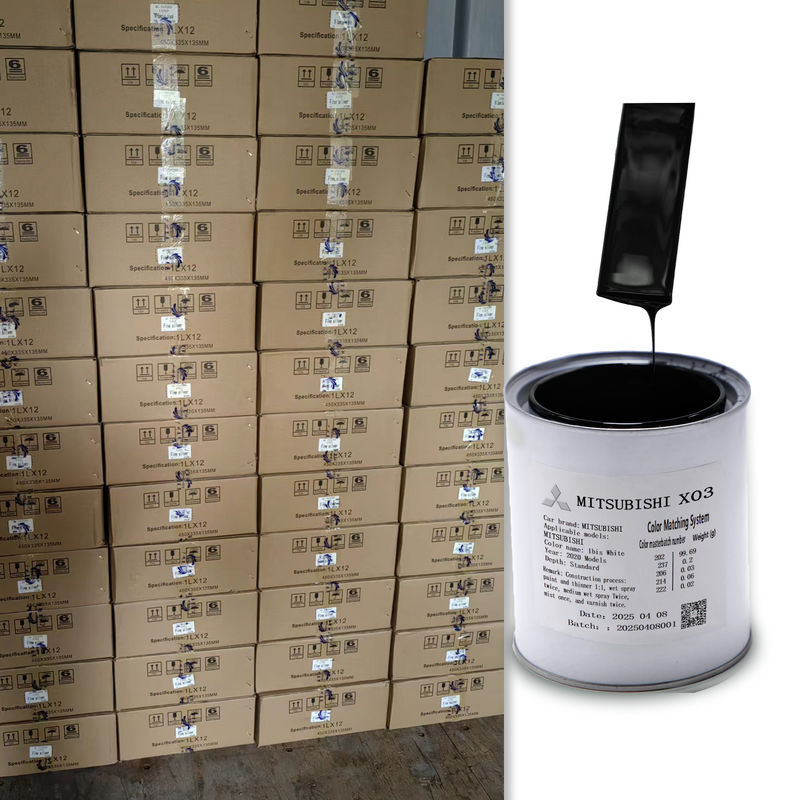 MK105 رنگ قابل تنظیم نیمه شب آبسیدان OEM Ultra Black Car Paint