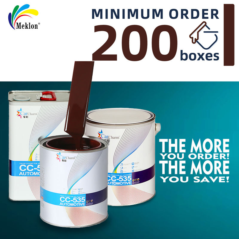 رنگ ماشین قهوه ای با نور درخشش بالا و مقاومت UV سازگار با محیط زیست