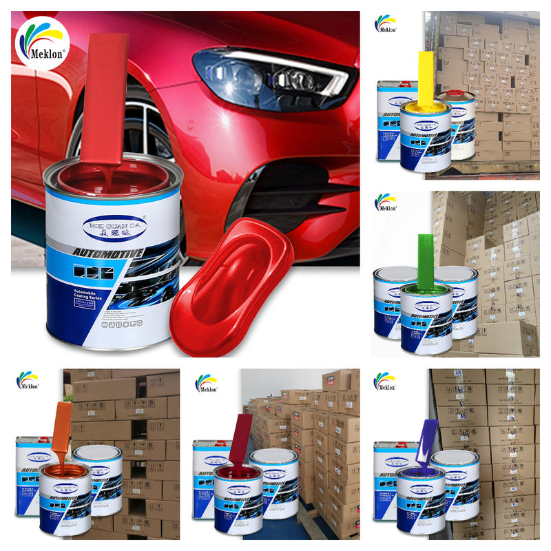 رنگ آکریلیک ریمارکت پرشوی OEM 1K قرمز مناسب برای مرسدس بنز