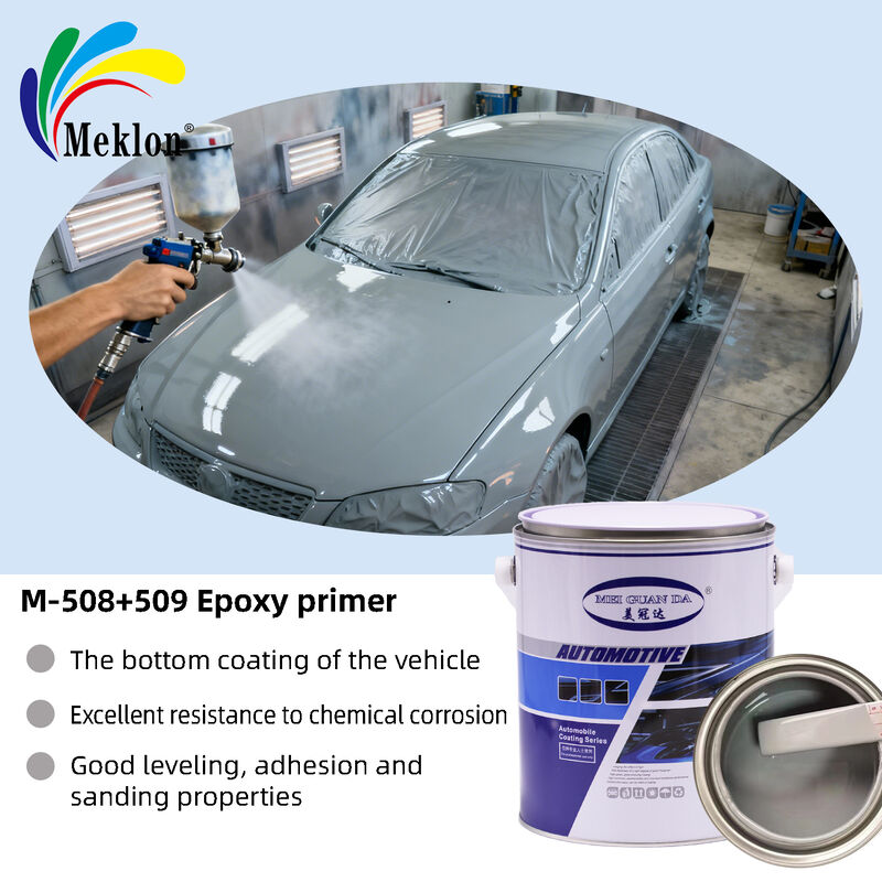 ضد خوردگی ماشین پلی استر پتی ضد زنگ ضد اسید رنگ خاکستری