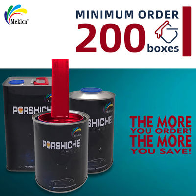 ضد گرما غیر سمی رنگ قرمز درخشنده رنگ ماشین ضد محو پوشش بالا خودرو