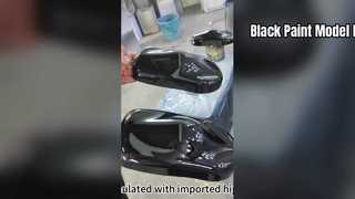 نمایش افکت مدل رنگ سیاه